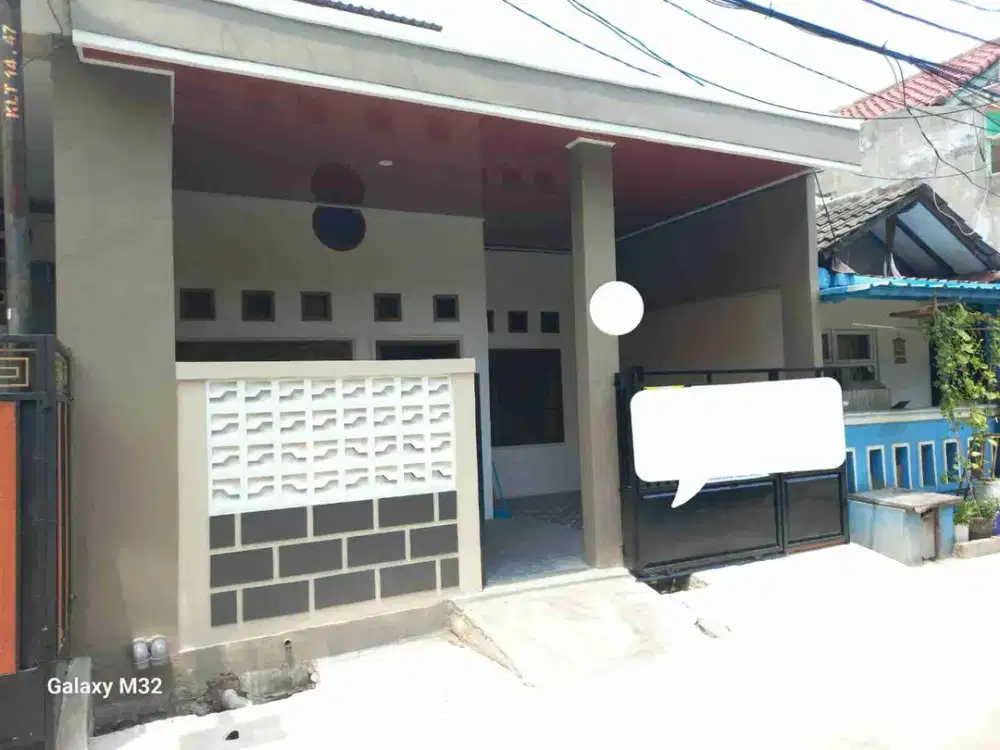rumah baru renovasi siap huni di pondok ungu permai bekasi