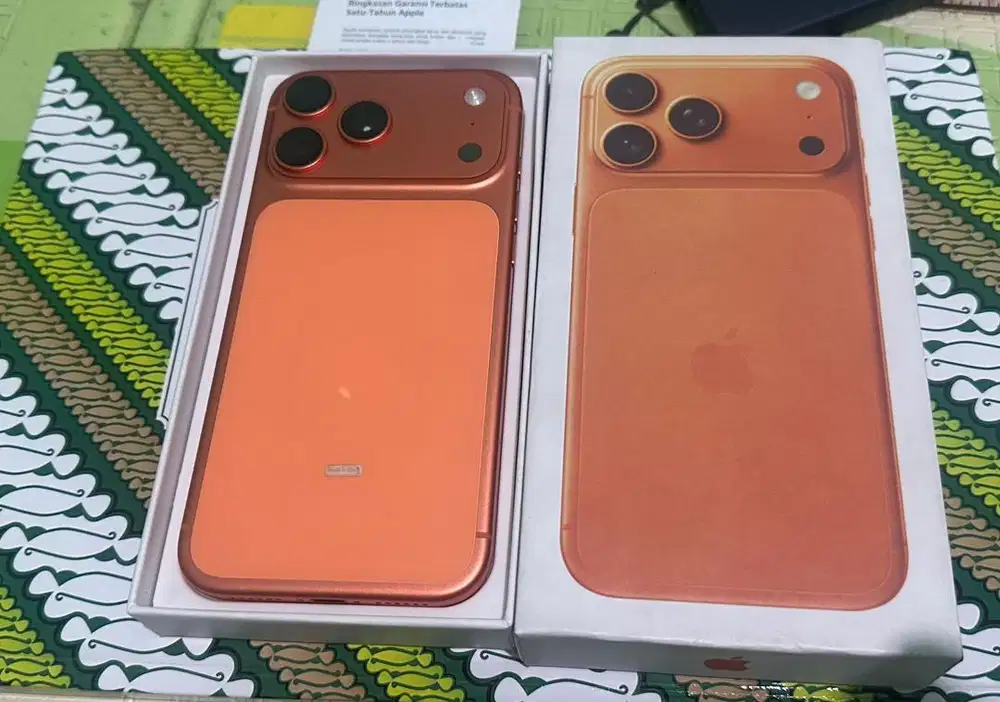 Iphone 17 pm ibox mulus likenew bh 100 cc 124 garnsi dsmber trima TT