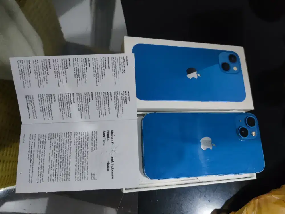 iPhone 13 128gb lengkap iBox