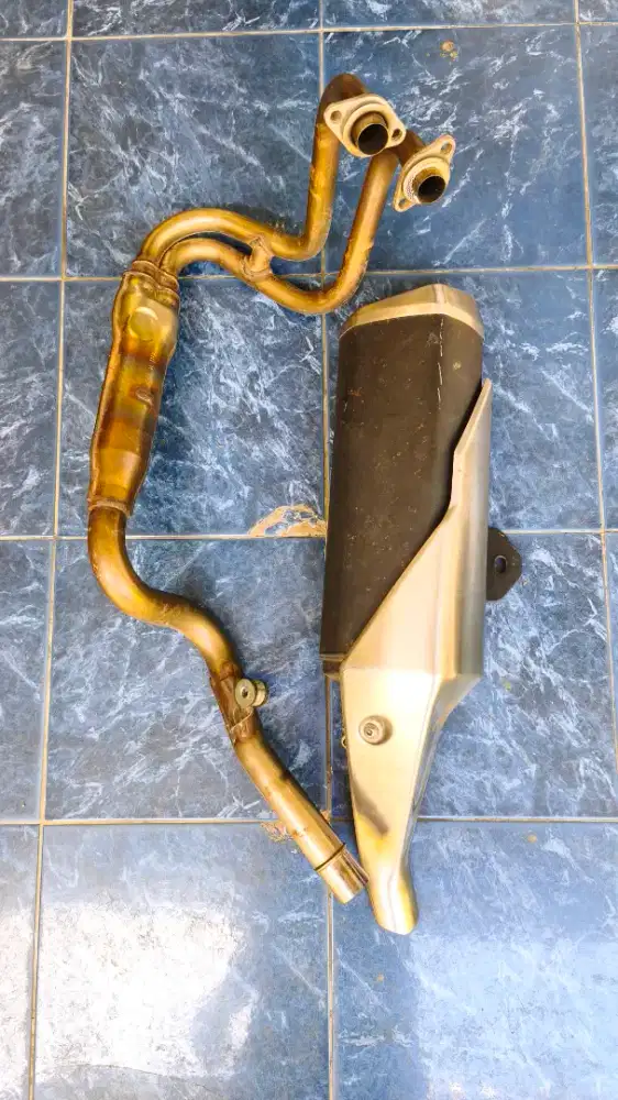 knalpot original ninja 250 fi