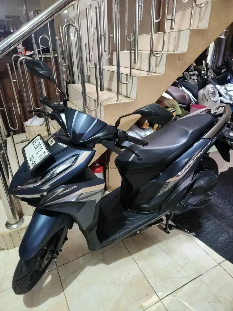 Vario 125 k2v doff biru keyless 2023 gbm