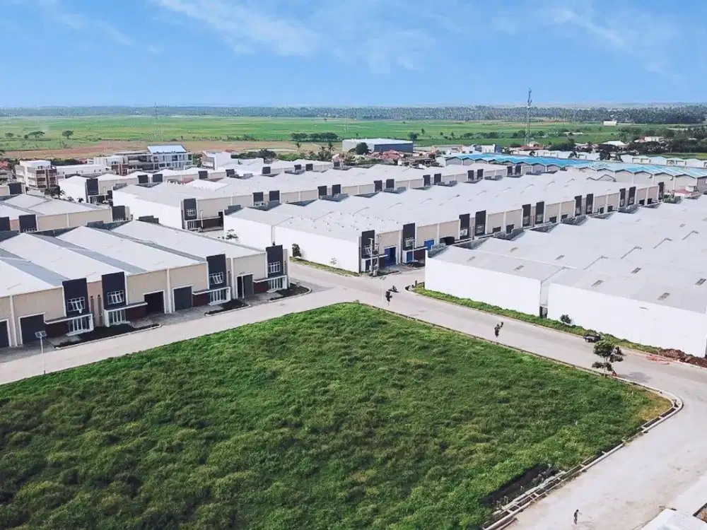 A241 Sewa Gudang Baru Termurah di Laksana Teluk Naga Dadap Kosambi Bandara