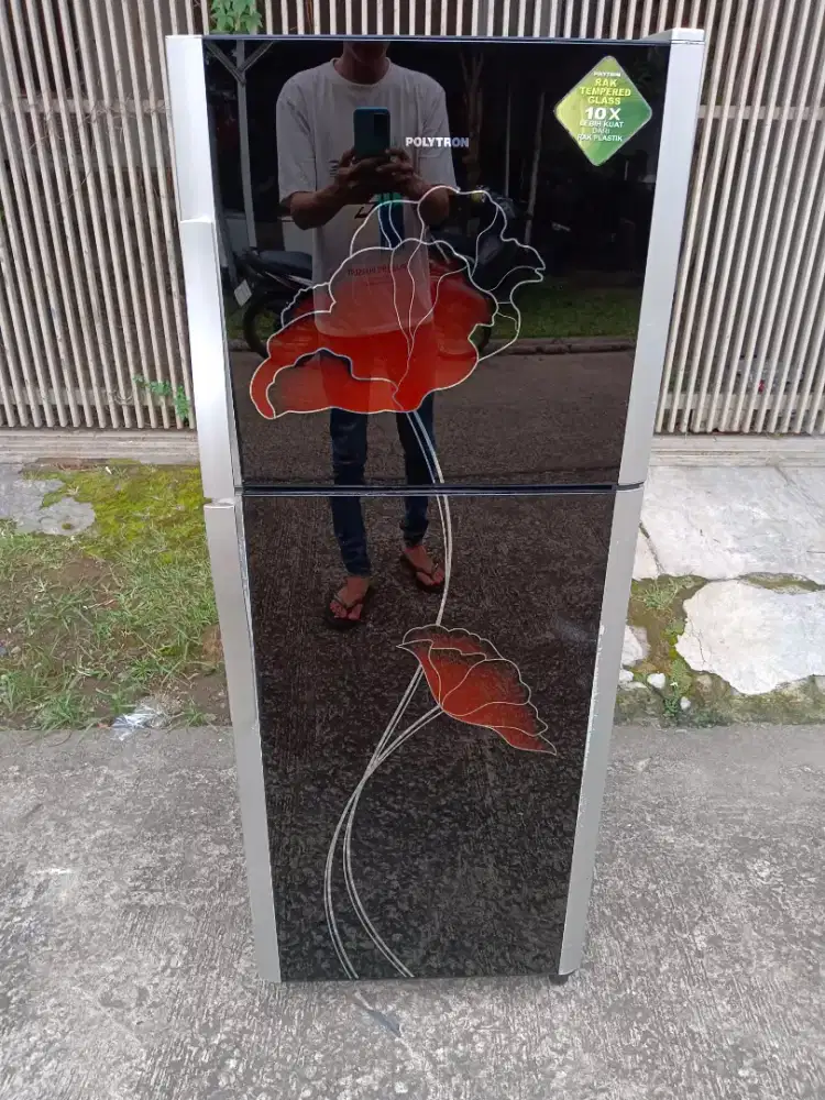 Kulkas polytron 2 pintu normal