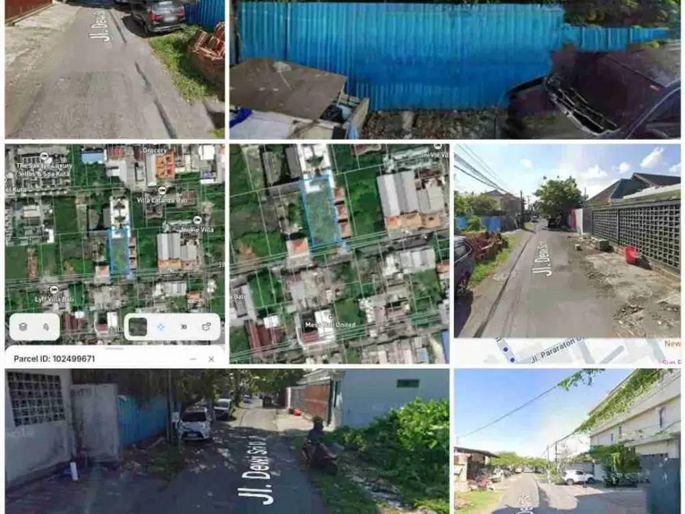 tanah Dewi Sri dekat pusat oleh2 Krisna Kuta bali