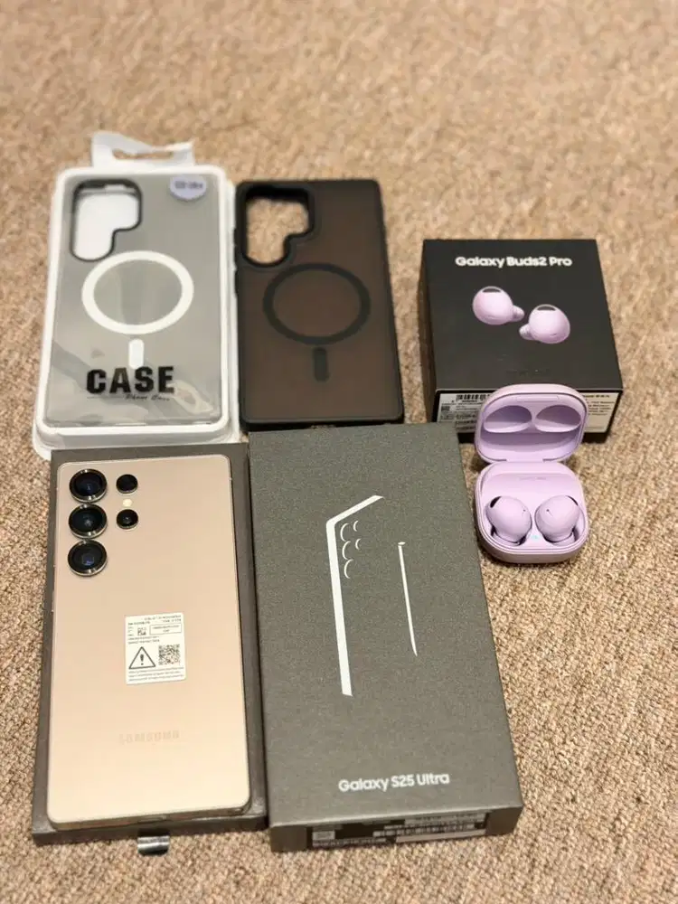 SAMSUNG S25 ULTRA 12/512gb WARNA GRAY FULLSET