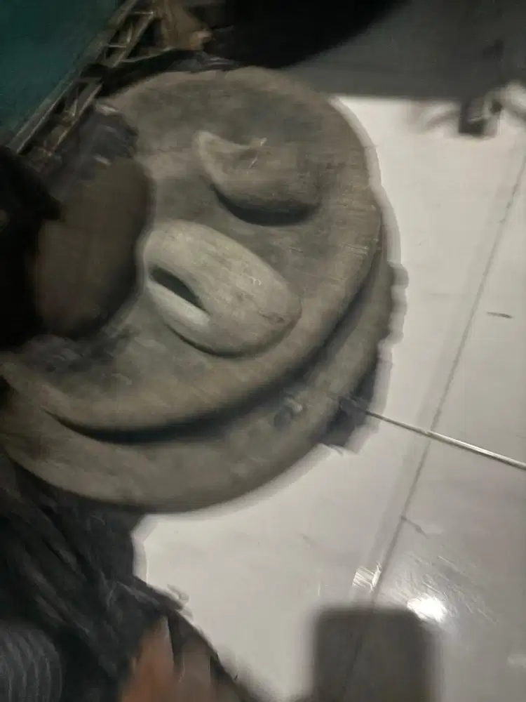 Di jual cobek jumbo batu asli