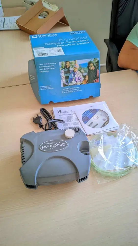 PROMO NEBU / NEBULIZER / ALAT UAP NAFAS DARI 700RIBU CUMA 400RIBU