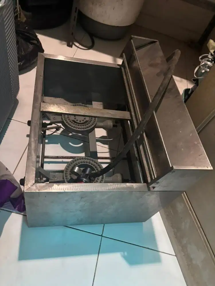 Deep friyer gas 2 tungku greta