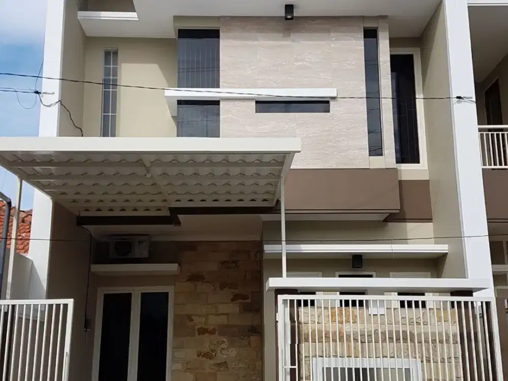 Dijual rumah baru manyar tirtoyoso selatan