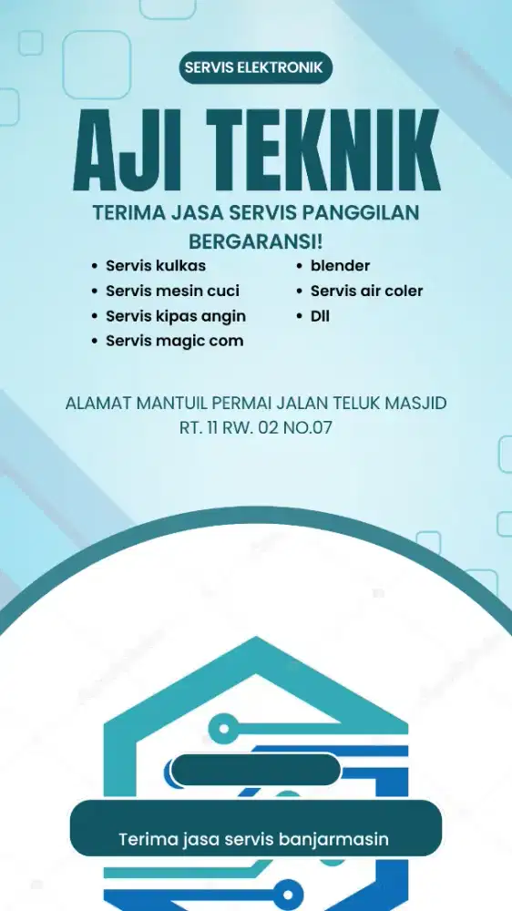 Jasa servis panggilan semua elektronik