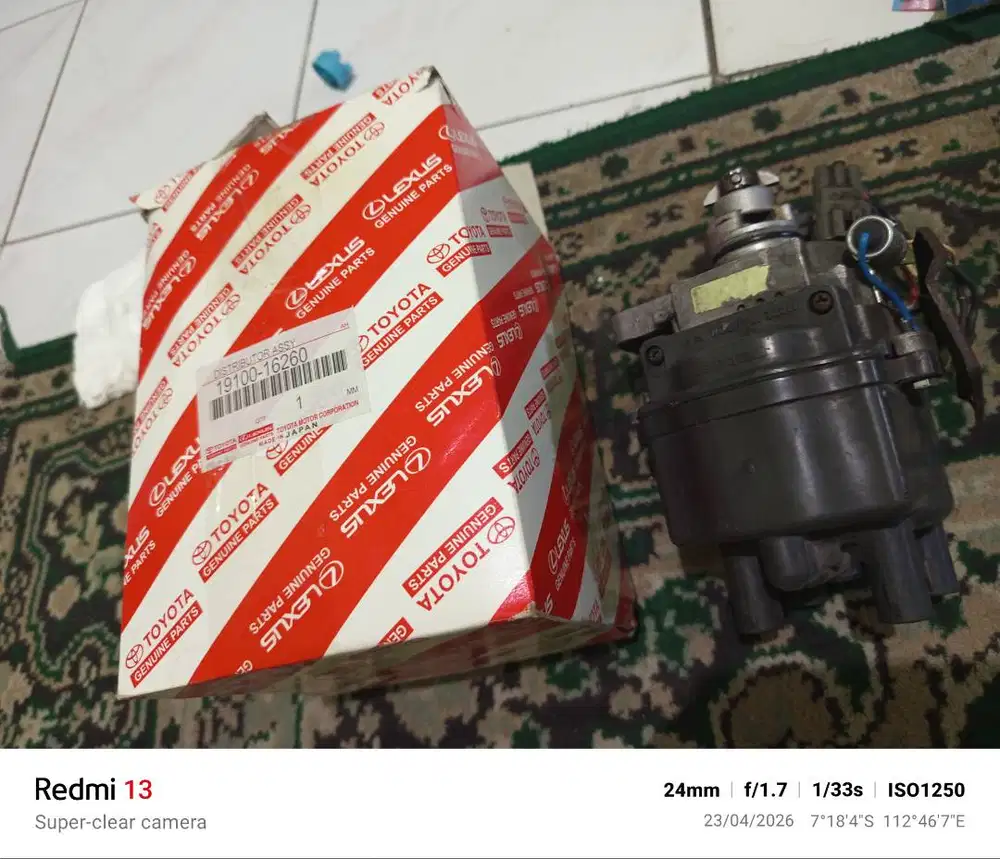 spare part toyota delco, fuel pump, coil