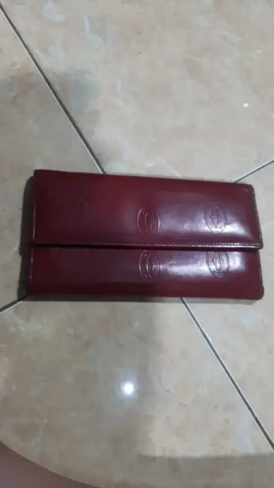 Dompet Cartier vintage 100 % original