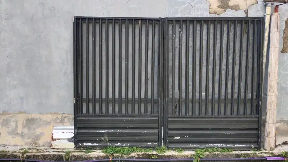 Pagar Galvalum ukuran 3mX2m Siap pasang