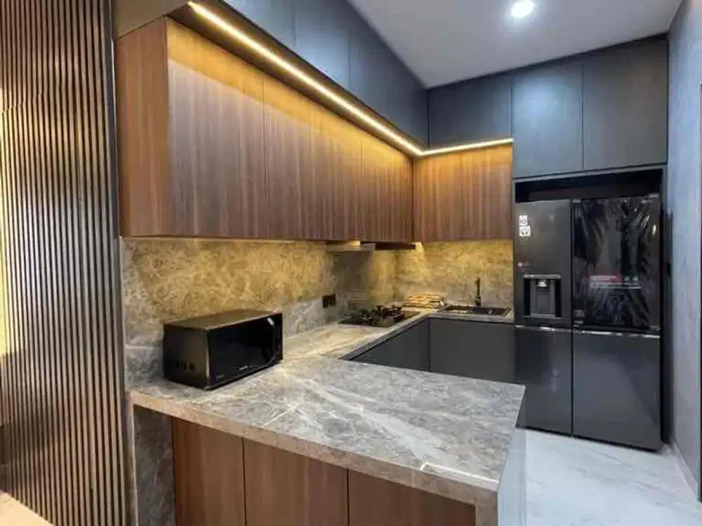 Rumah renov semi furnish