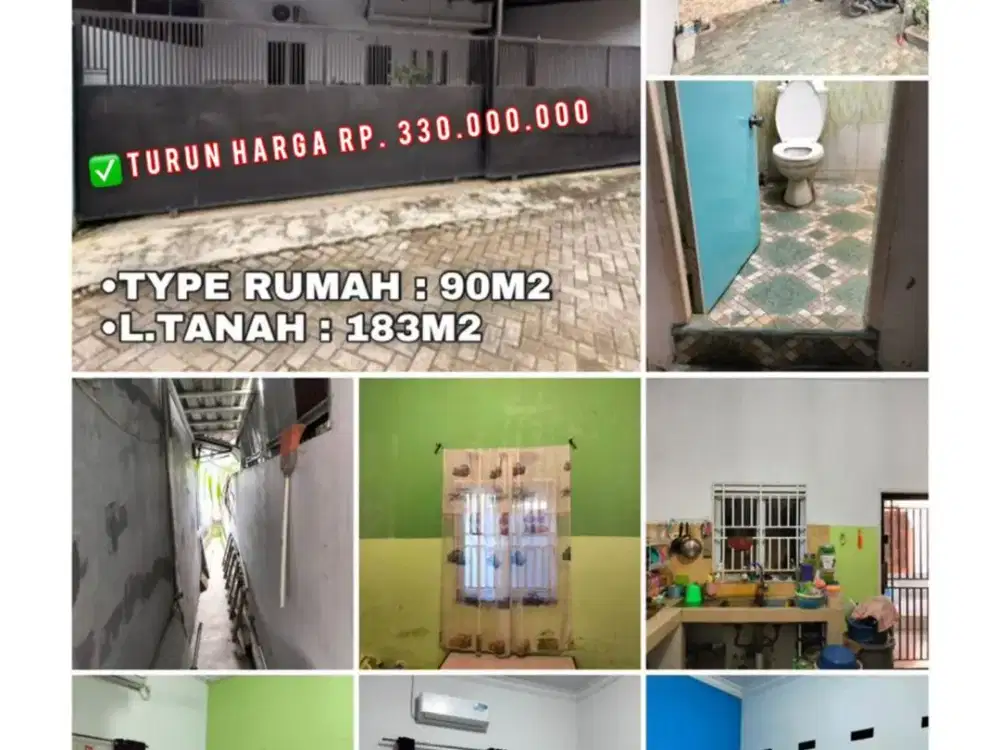 Rumah murah tengah kota lokasi Jl. Sidodadi / Dharma Bakti Pekanbaru