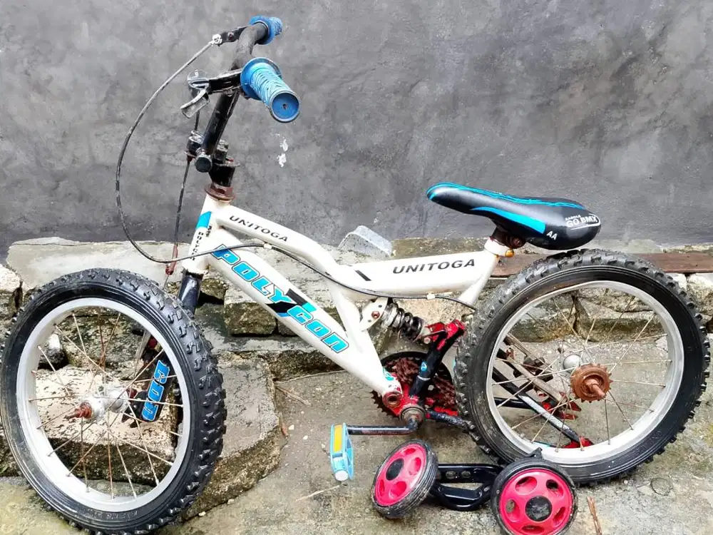 Jual cepat sepeda anak polygon ukuran 16