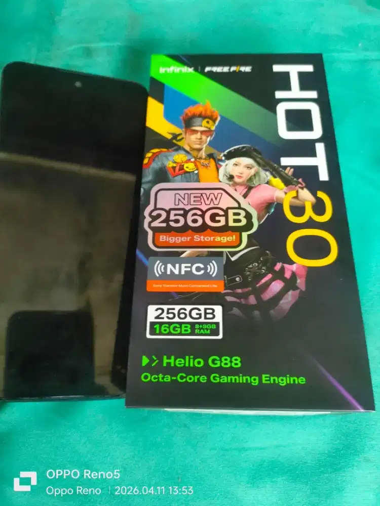 Infinix hot 30 ram 8/256 helio G88