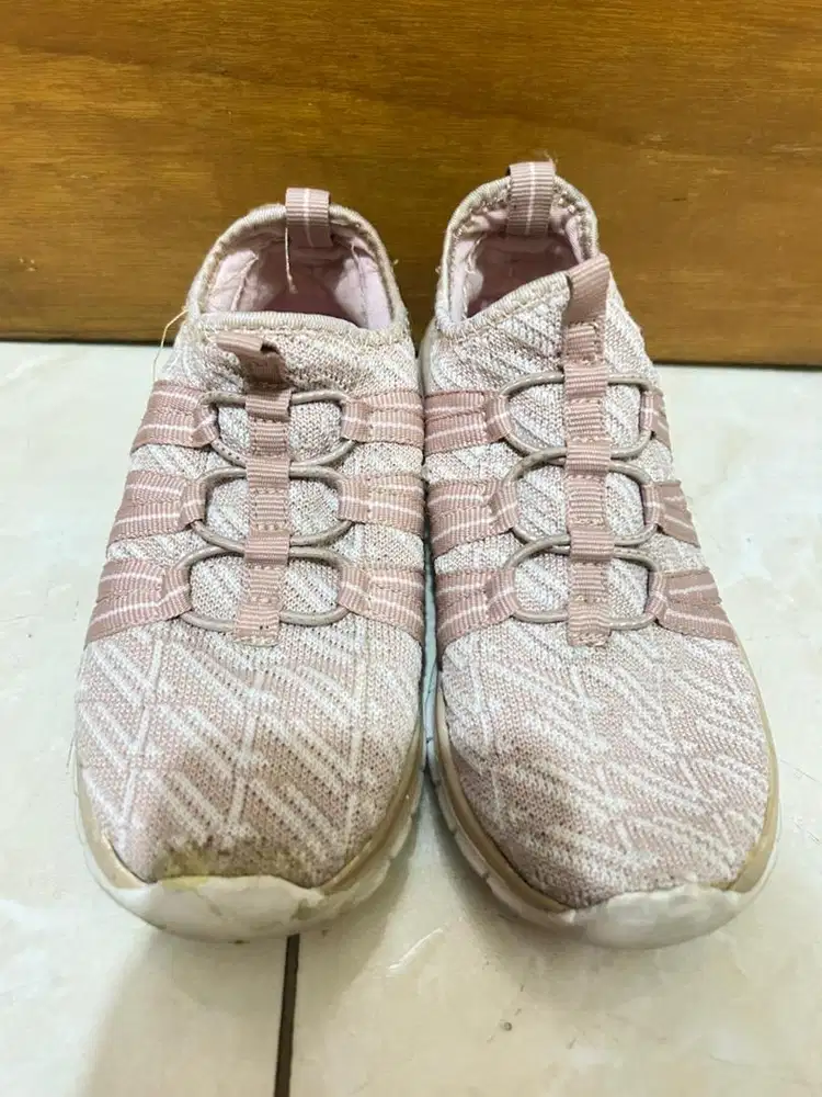 Sepatu anak sekolah fladeo kids size 31 pink slip on