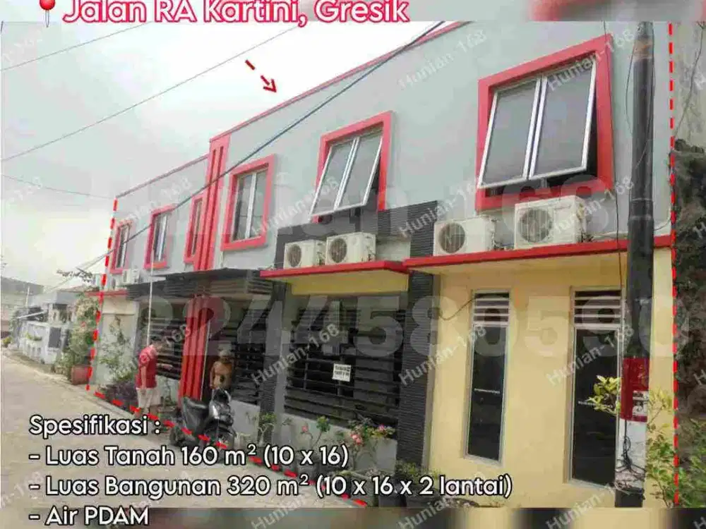 Jual Rumah Kost Kos Indekos Jalan Raya Gresik Kota Baru GKB RA Kartini Veteran Pusat Tengah Kebomas Cerme