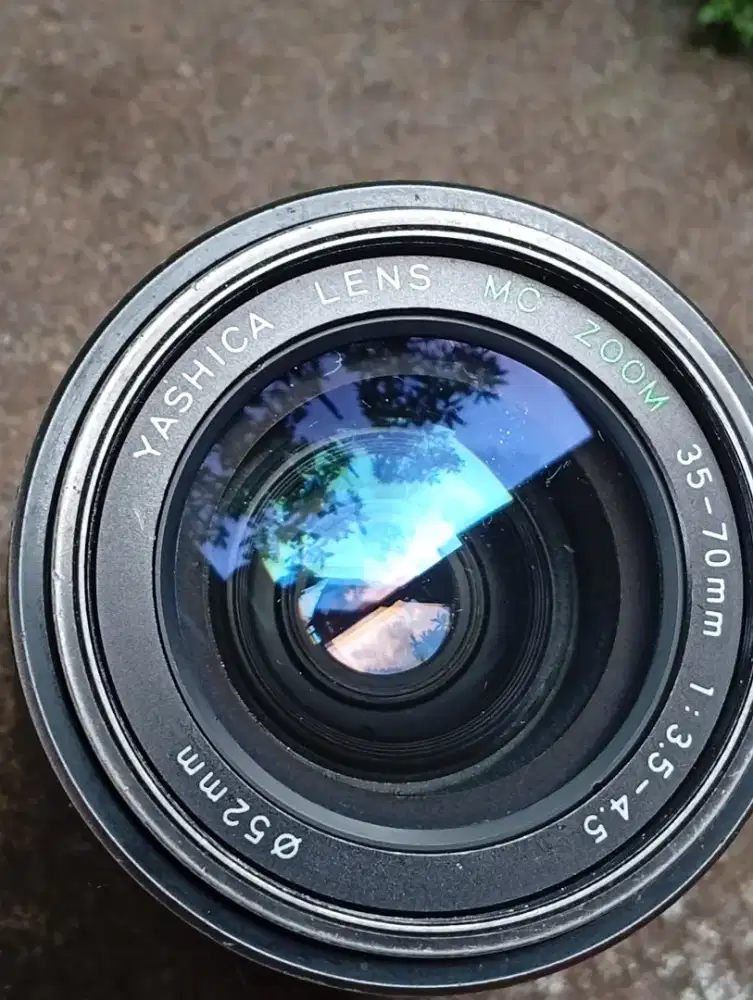 Lensa manual - yashica 35-70mm f 3.5  optik bening gan