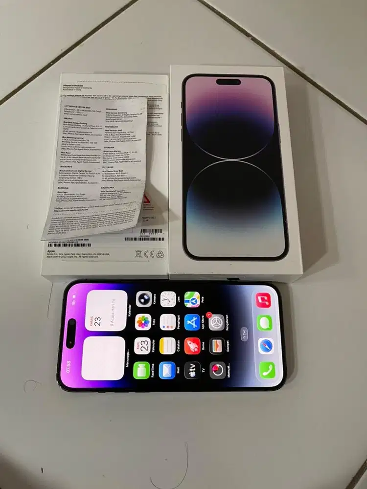 IPhone 14 Pro Max 256gb iBox Fullset Original