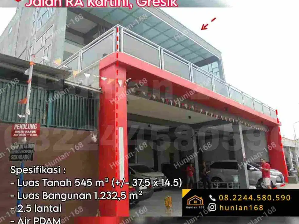 Jual Rumah Kost Kos Indekos Jalan Raya Gresik Kota Baru GKB RA Kartini Veteran Pusat Tengah Kebomas Cerme