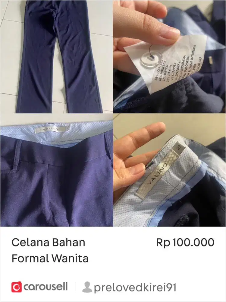 Celana Bahan Formal