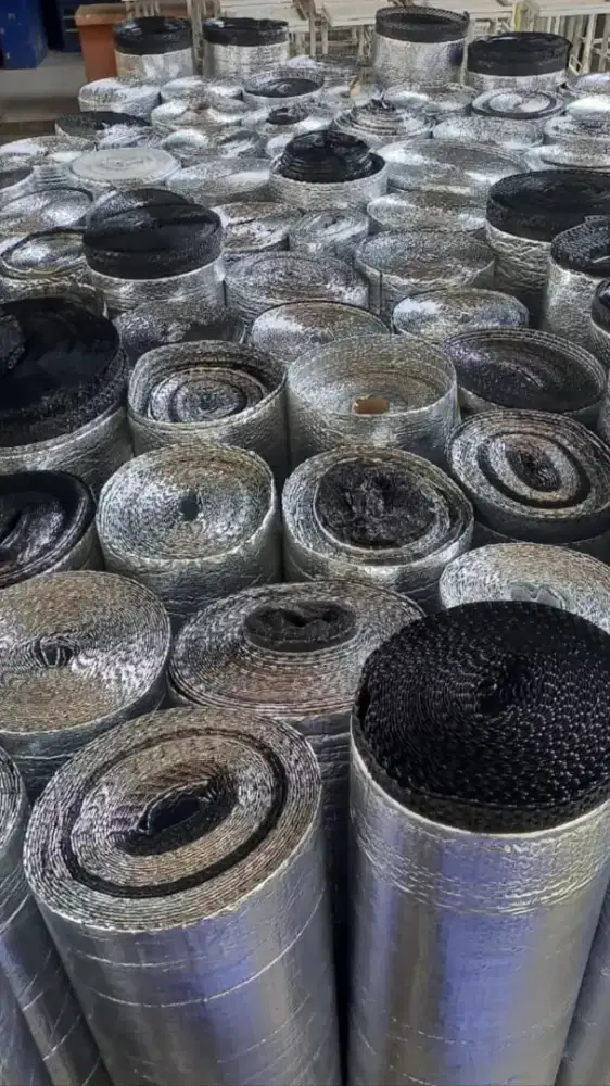 Peredam panas plafon atap pergudangan almujium