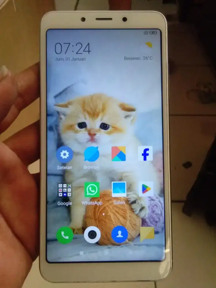 Xiaomi redmi 6a 4G 2/16 layar 5.5 inchi normal