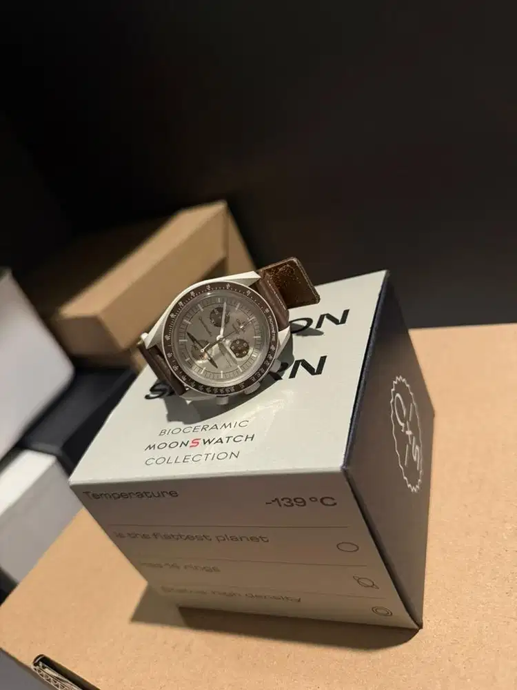 Swatch X Omega Bioceramic MoonSwatch Mission To Saturn