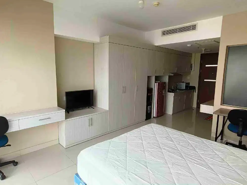 U Residence tower 3, connection supermal Karawaci, studio 35m2 view timur, dekat kampus UPH
