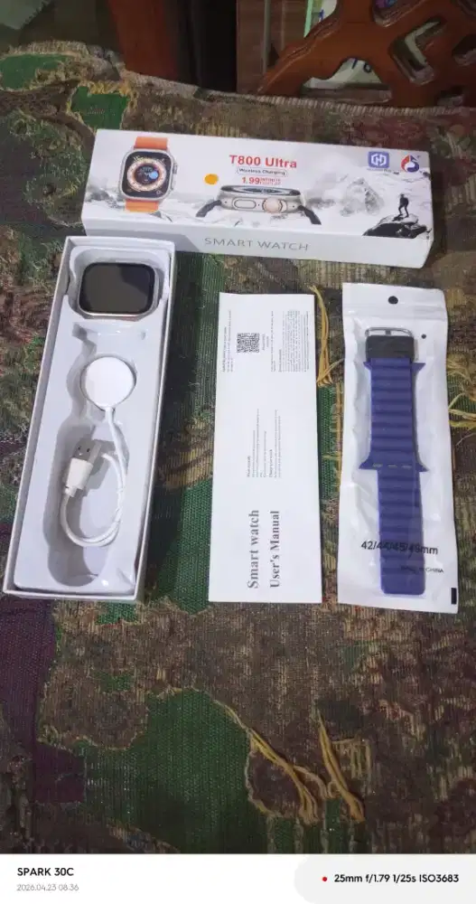 Jam tangan t800 ultra, baca deskripsi