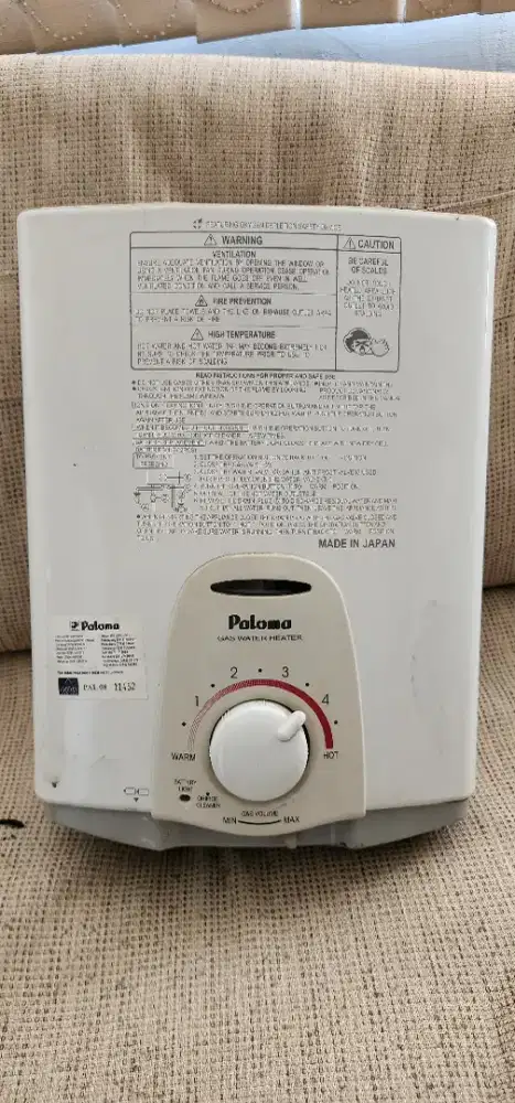 Water heater Paloma bekas