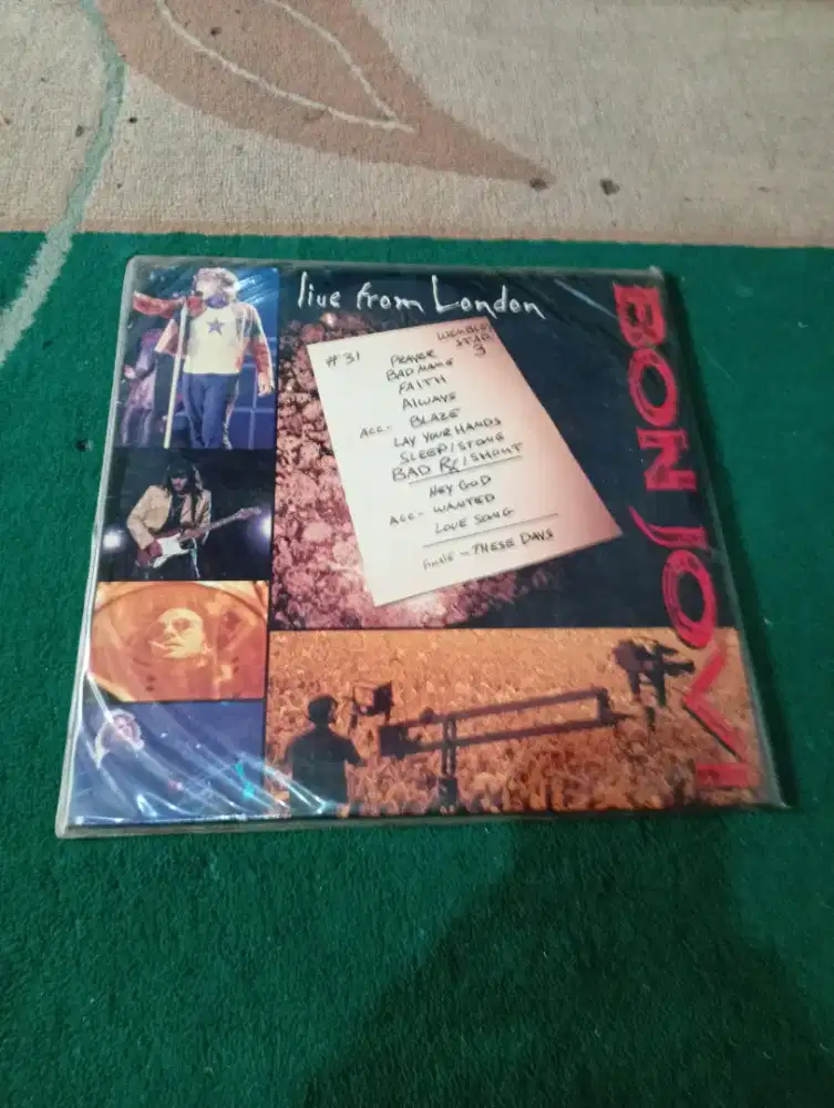 Laser. Disc bon jovi