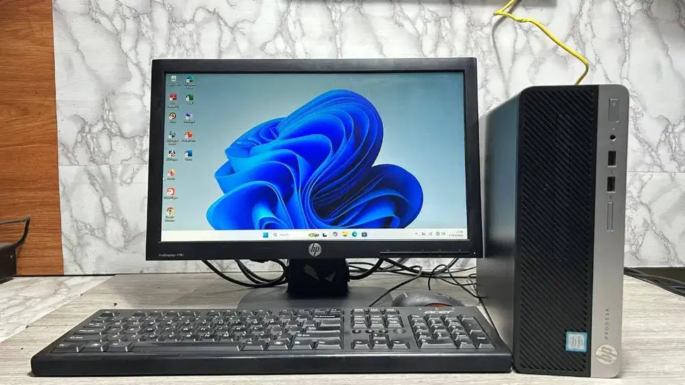 Paket Komputer HP ProDesk 400 G4 SSF Intel Core i5 Gen6/Ram 8GB DDR4