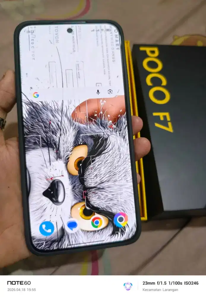 Poco F7 ( limited edition ) 12/512 fullset grs setahun lbh