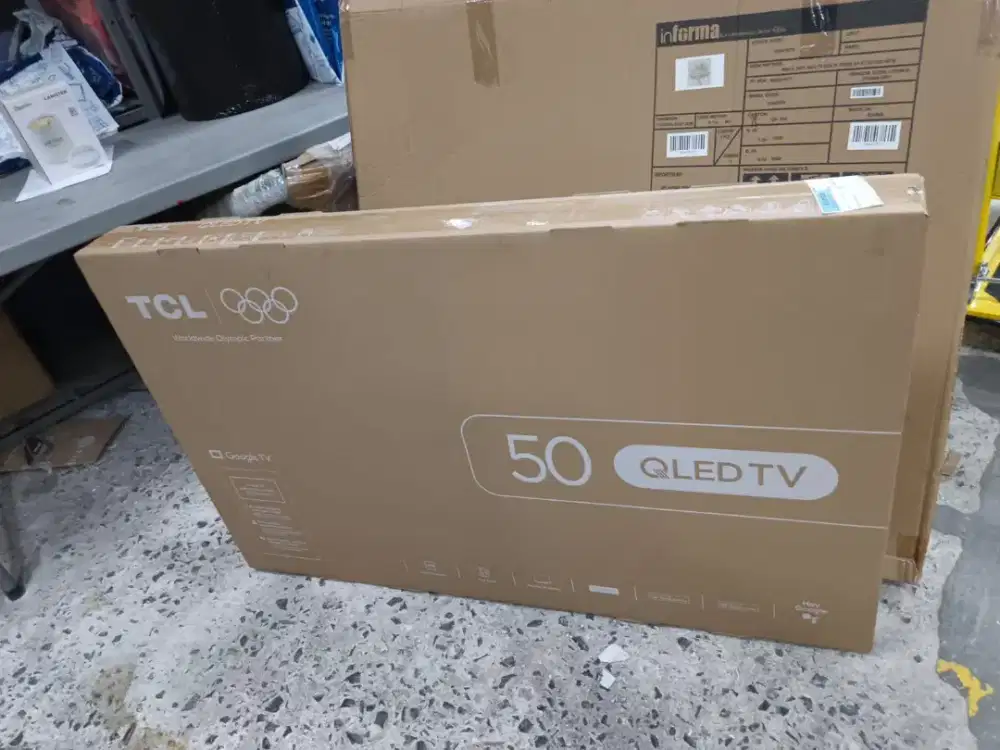 Ready stok tv 50 inc tcl google tv