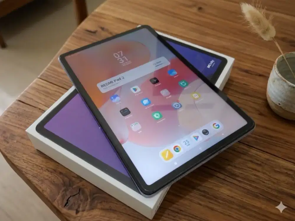 Xiaomi Redmi Pad 2 Ram 4GB Internal 128GB Mulus Like New Fullset