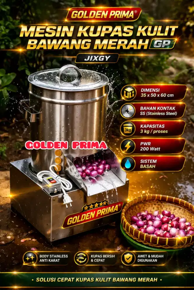 MESIN KUPAS KULIT BAWANG / MERAH GP