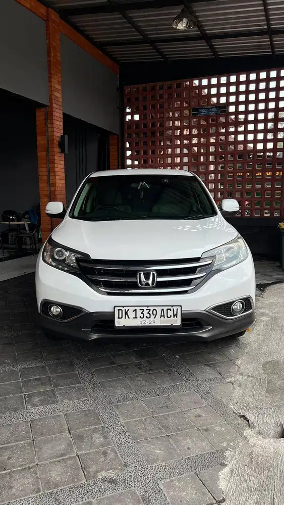 CRV PRESTIGE 2014 PUTIH AT ASLI BALI