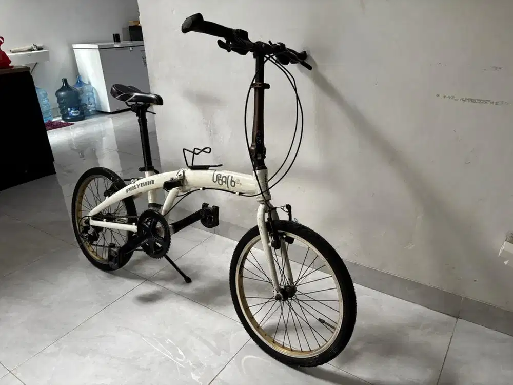 Polygon Urbano Folding Bike Shimano 105 Seatpost Hidrolik