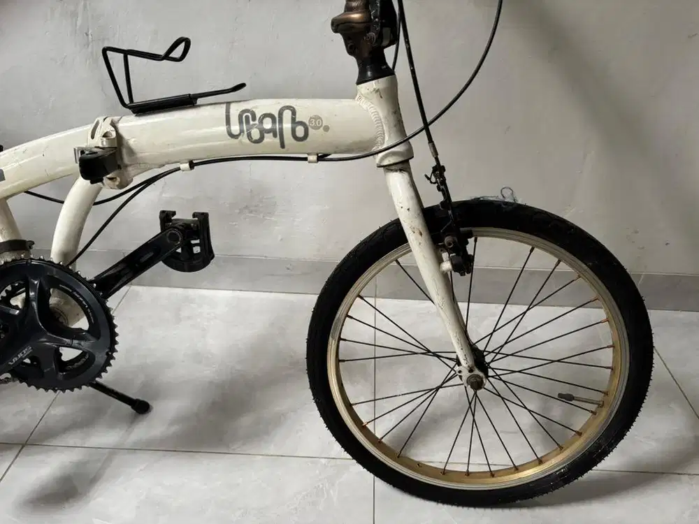 Polygon Urbano Folding Bike Shimano 105 Seatpost Hidrolik