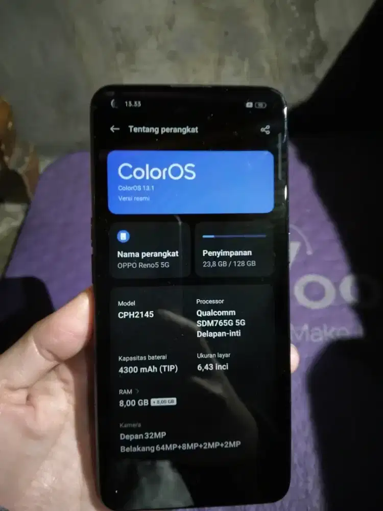 Oppo Reno 5 5G ORI oppo
