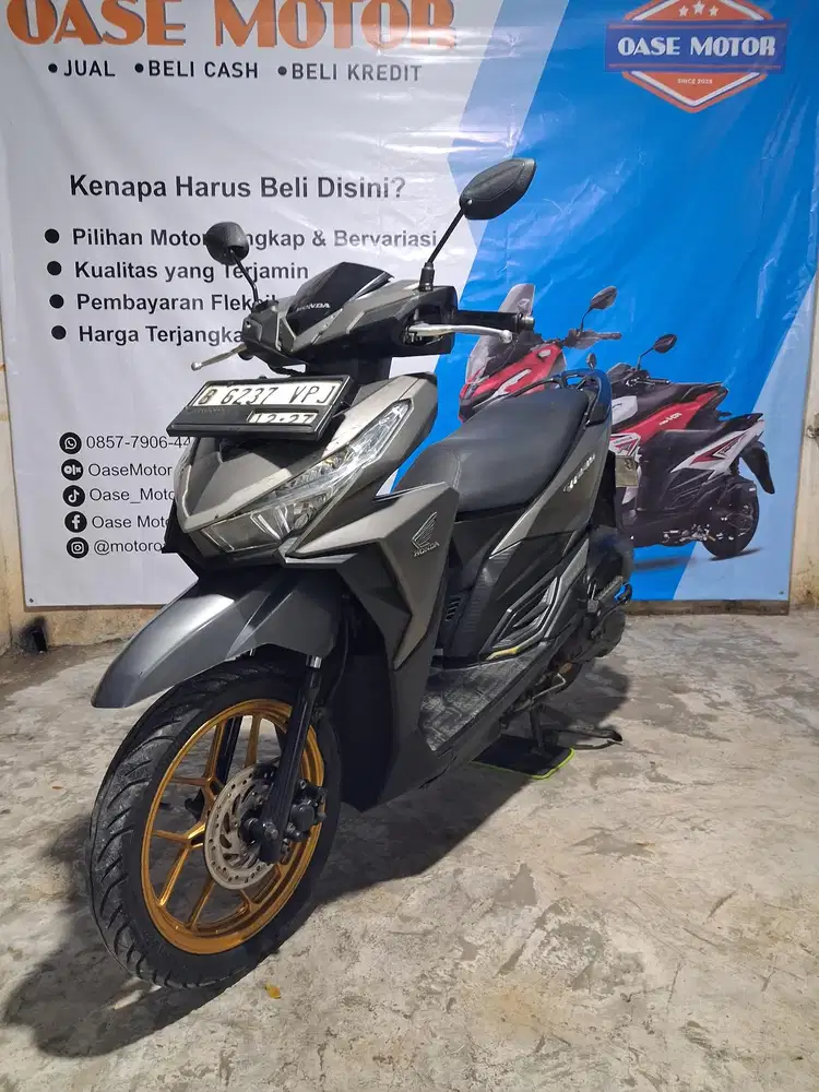 (A) Honda Vario 150iss tahun 2017