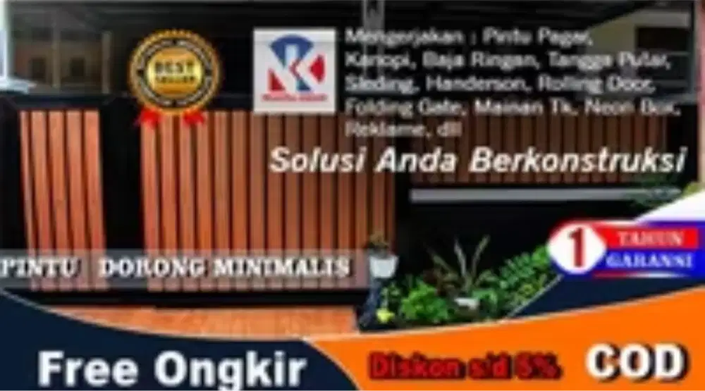 Bengkel las pagar & kanopi rumah