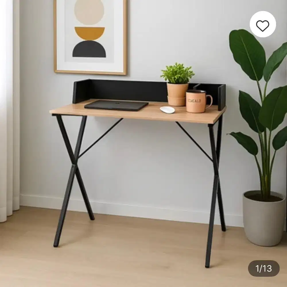 Jual baru meja kerja minimalis