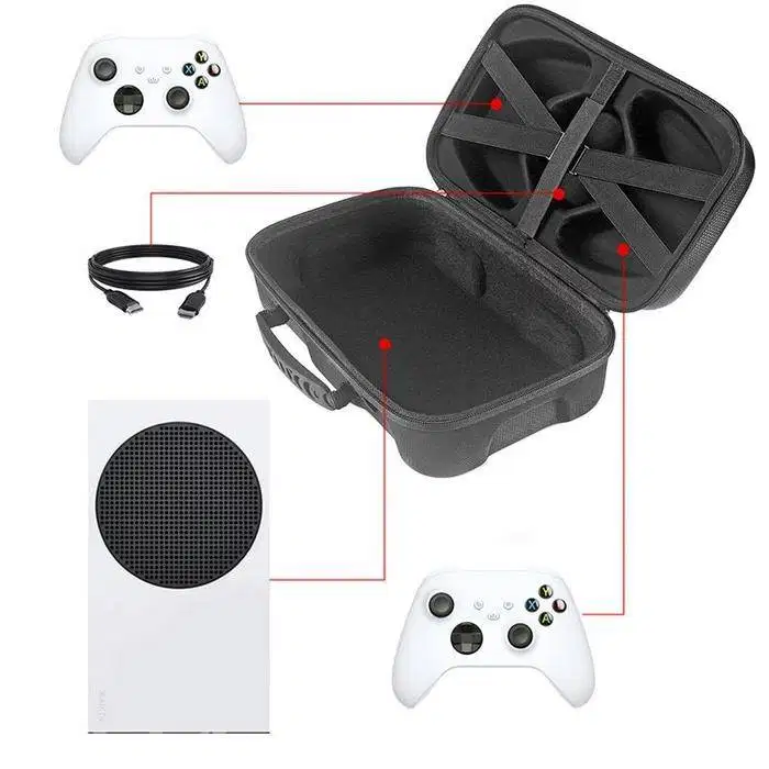 Xbox Series S Hard Case | Travel Carry Bag | Storage | Tas Penyimpanan