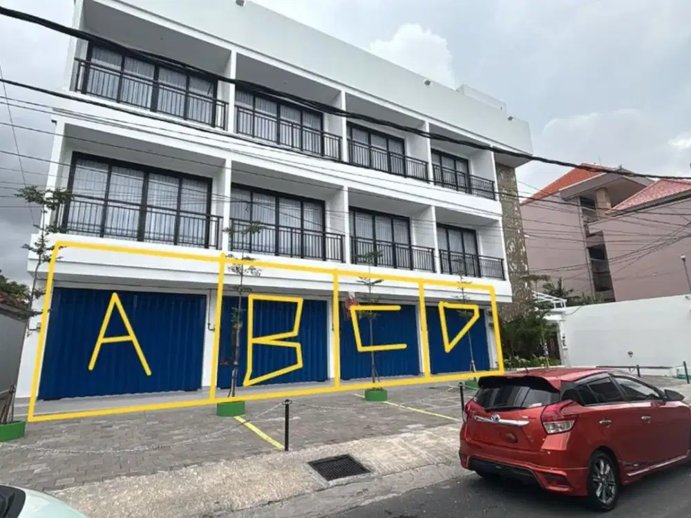 Ruko Baru 1 Lantai Disewakan, di Area Premium Denpasar Barat