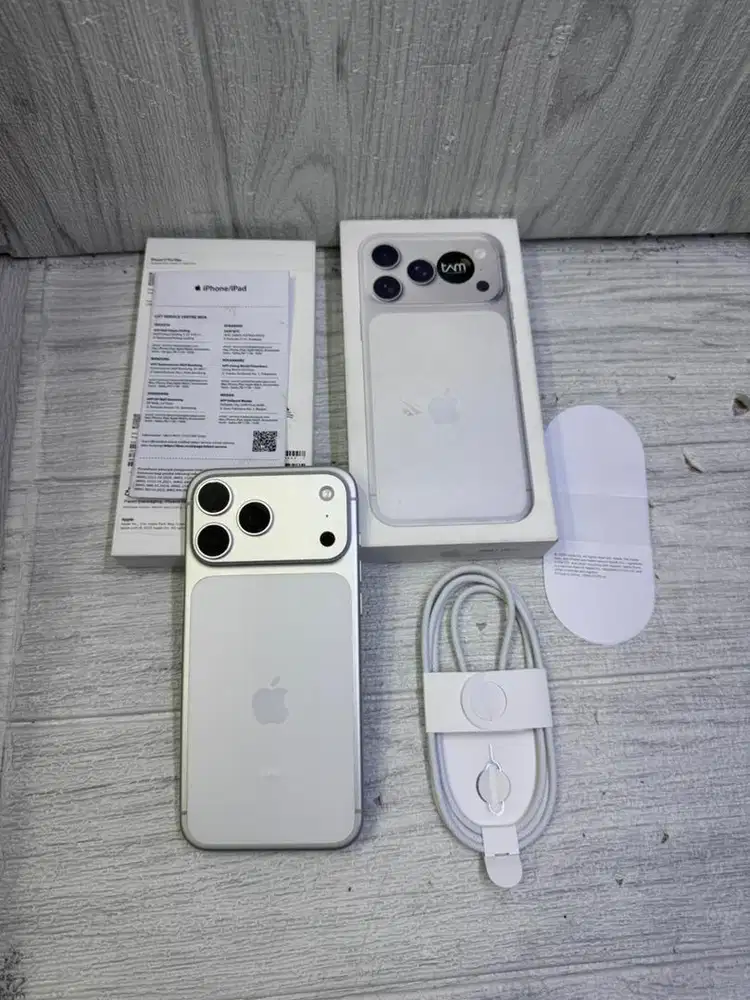 IPHONE 17 PRO MAX 1TB resmi ibox garansi sampai jan2027