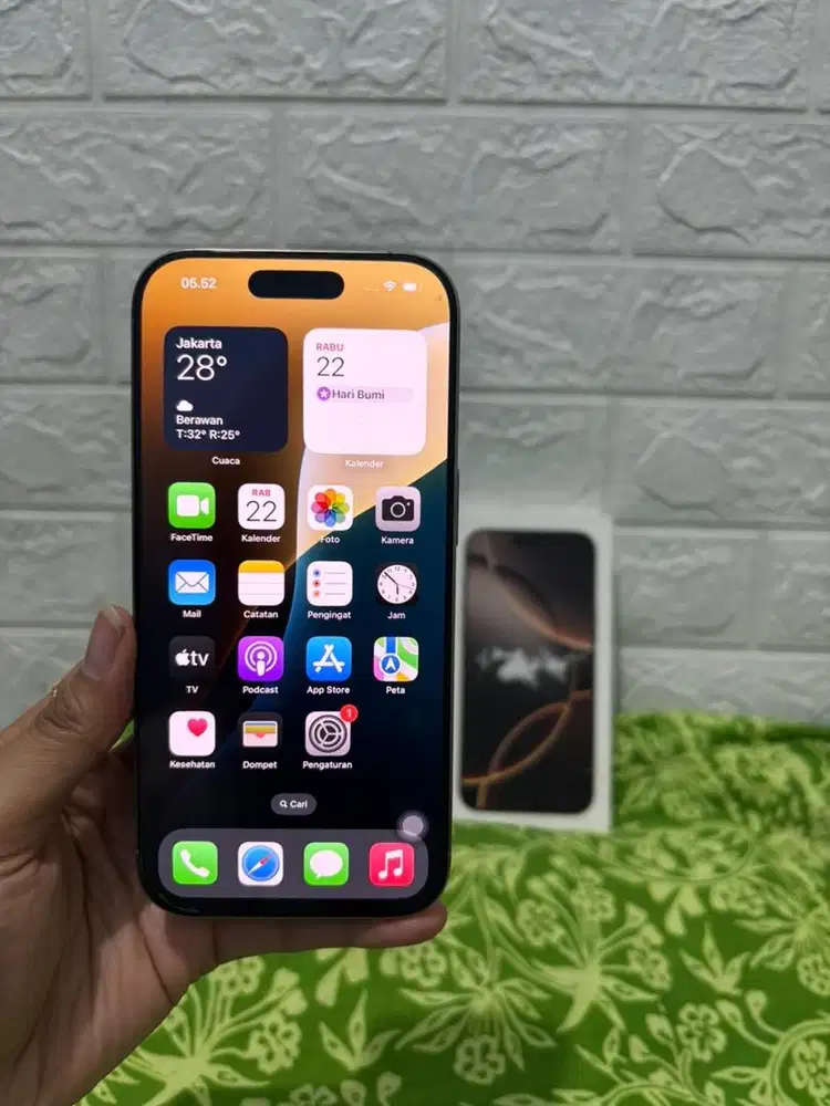 Iphone 16 Pro 256GB SA/A Resmi Indonesia